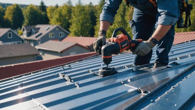 properly install metal roofing